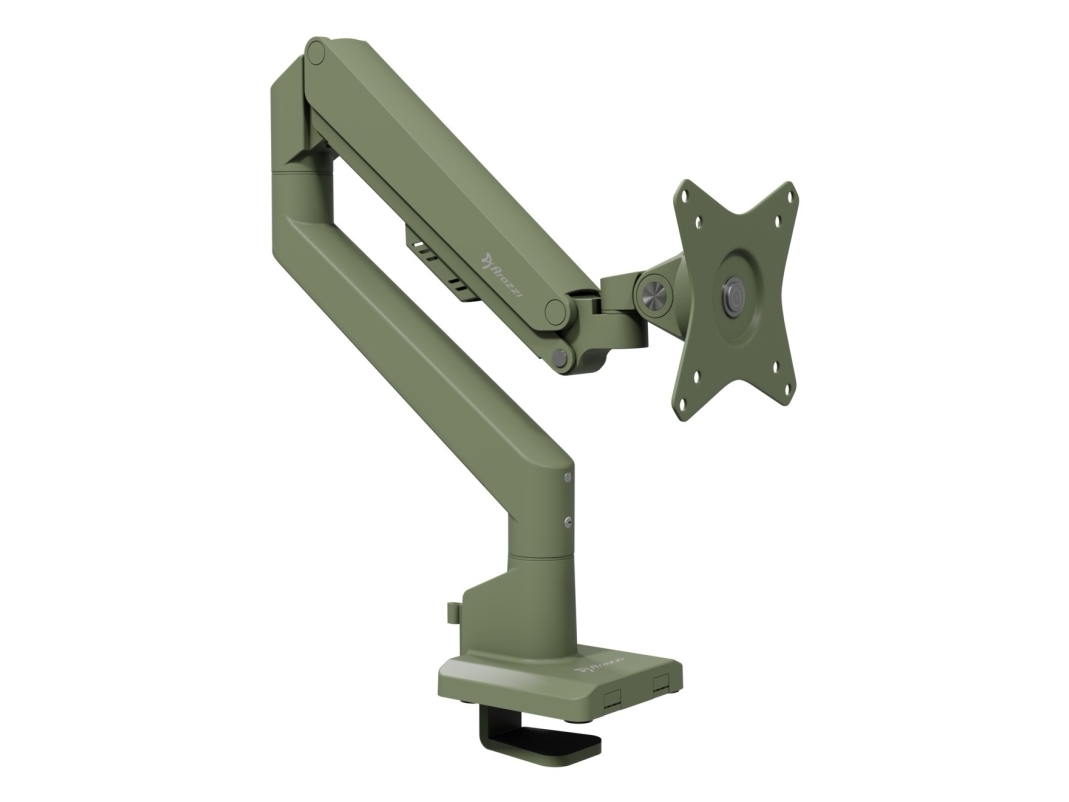 Arozzi Alzare Neo Single - Gas Spring Monitor Arm - Forest Green | Datortillbehör - Bildskärmar & Tillbehör - Övriga tillbehör | GameStuff