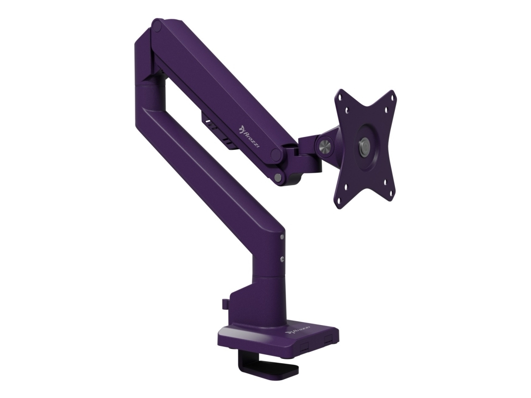 Arozzi Alzare Neo Single - Gas Spring Monitor Arm - Purple | Datortillbehör - Övriga datortillbehör - Övriga tillbehör | GameStuff