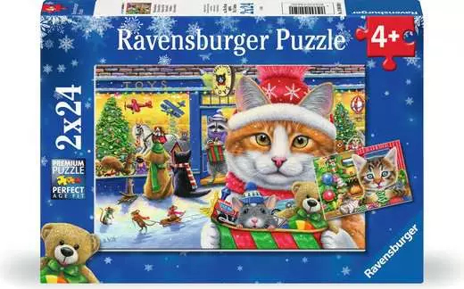 Ravensburger Christmas Kitties, 24 Pc(S), Animals, 4 Yr(S)