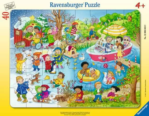 Ravensburger 12004043, 40 Pc(S), Other, 4 Yr(S)