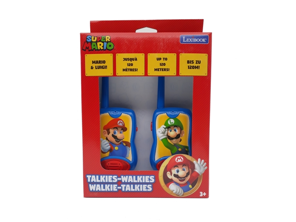 Lexibook LEXIBOOK Mario walkie talkie 200m TW12NI 85678 | Leksaker - Rollek - Musikleksaker | GameStuff