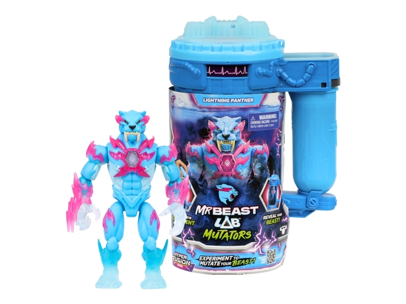 MrBeast Lab, Mutationskammare, Lysande Panter | Leksaker - Figurer & Dockor - Actionfigurer | GameStuff