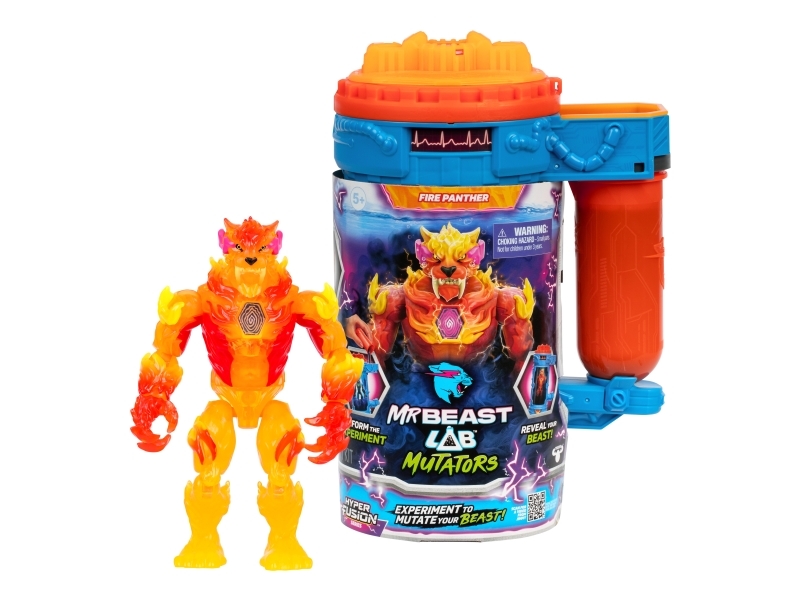 MrBeast Lab, Mutationskammare, Flammpantern | Leksaker - Figurer & Dockor - Actionfigurer | GameStuff