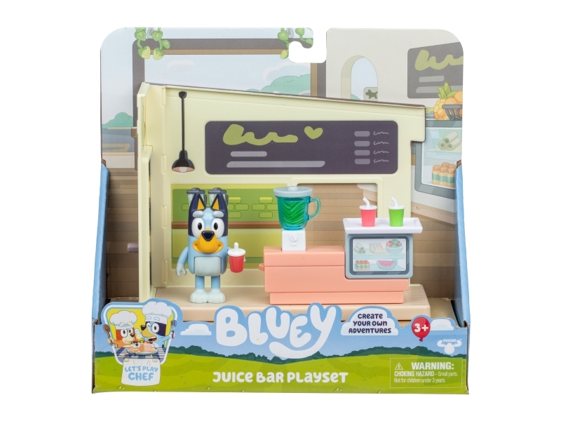 Bluey Juicebar Mini-leksaksset | Andra leksaksmärken - Blå | GameStuff