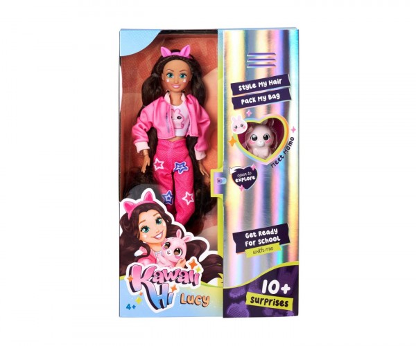 Kawaii Hi Lucy dukke + tilbehør 595-3975