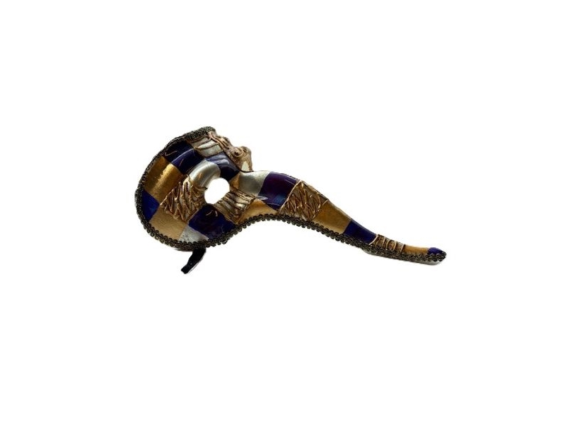 Venezia Halbmaske, Lila Und Gold
