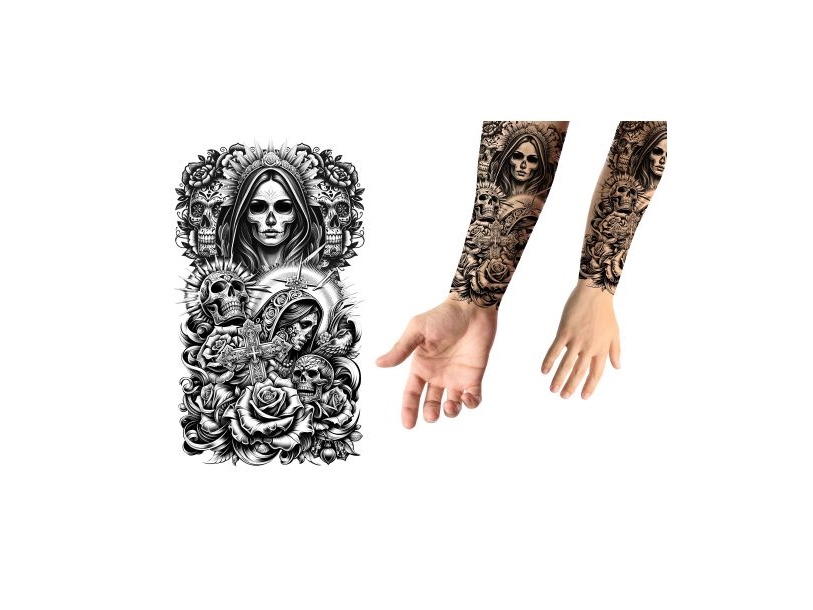 Catrina-Tätowierung