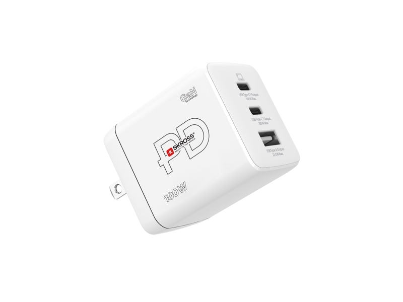 Power Charger 100W Gan Combo+ Us