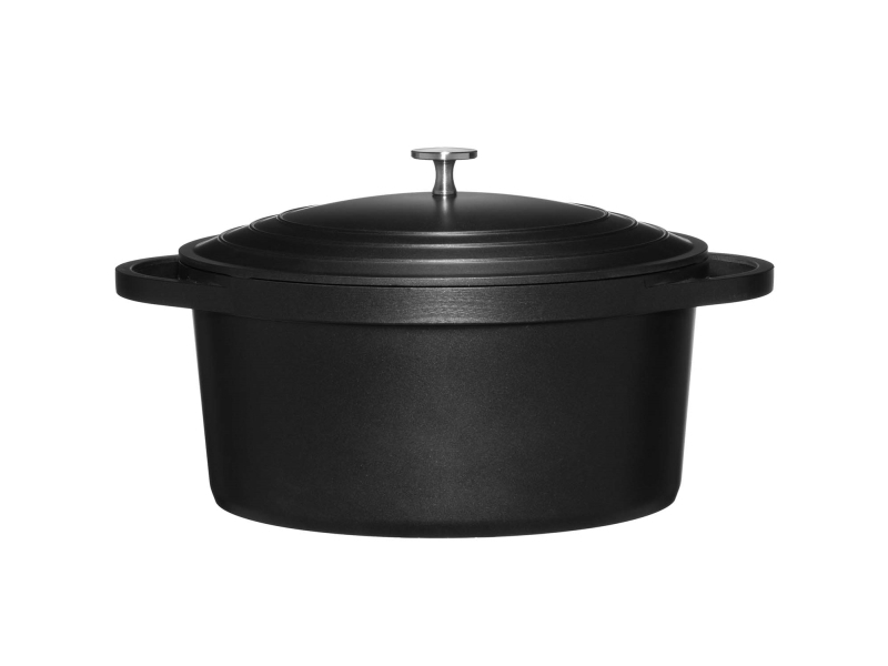 Kastrull med lock 7,4 L Gjuten Aluminium | Köksutrustning - Grytor & pannor - Grytor | GameStuff