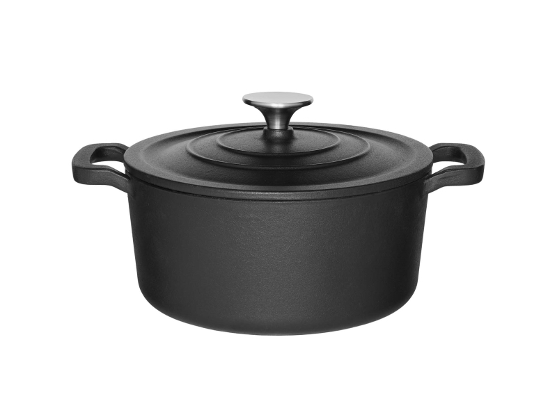 Gjutjärnsgryta med lock 3,3 L | Köksutrustning - Grytor & pannor - Grytor | GameStuff
