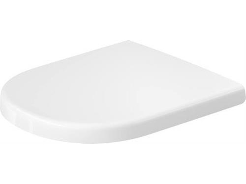 Toalettstol D-Code m/sc avtagbar vit | VVS Artiklar - Badrum - Toalettsitsar | GameStuff