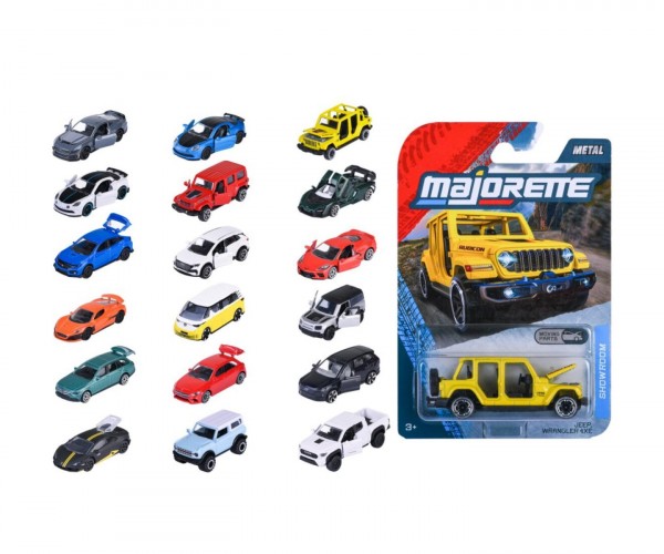Majorette køretøjer med showrom, Premium Mix 18, B36