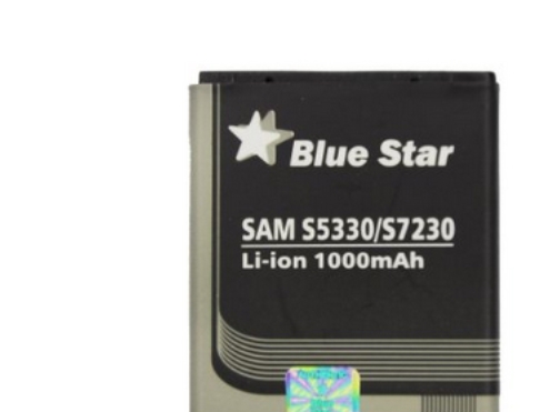 Bluestar 5901737182364, Lithium-Ion, Navigator/Håndholdt Mobil Computer/Mobiltelefon, Sort, Samsung Galaxy S5330/S7230/S5570