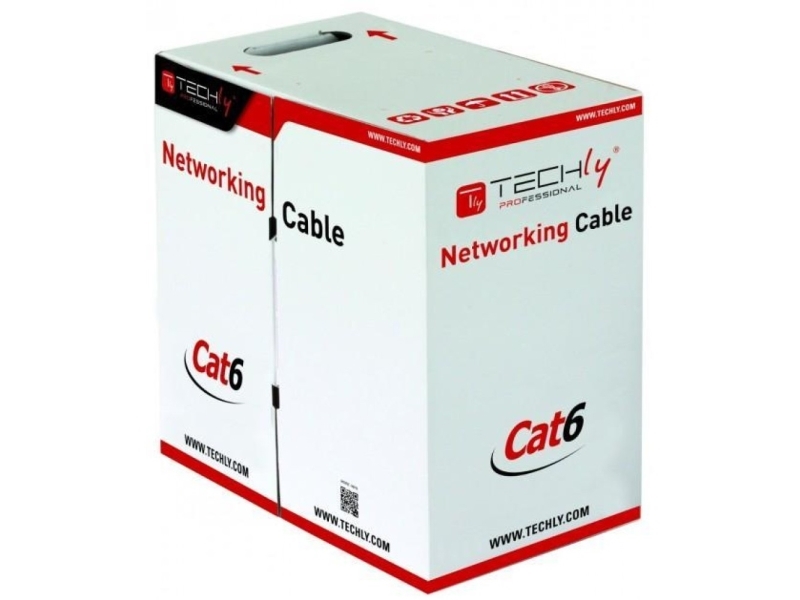 Kabel Skrętka Cat6 Utp Linka 305M 100% Cu Szary