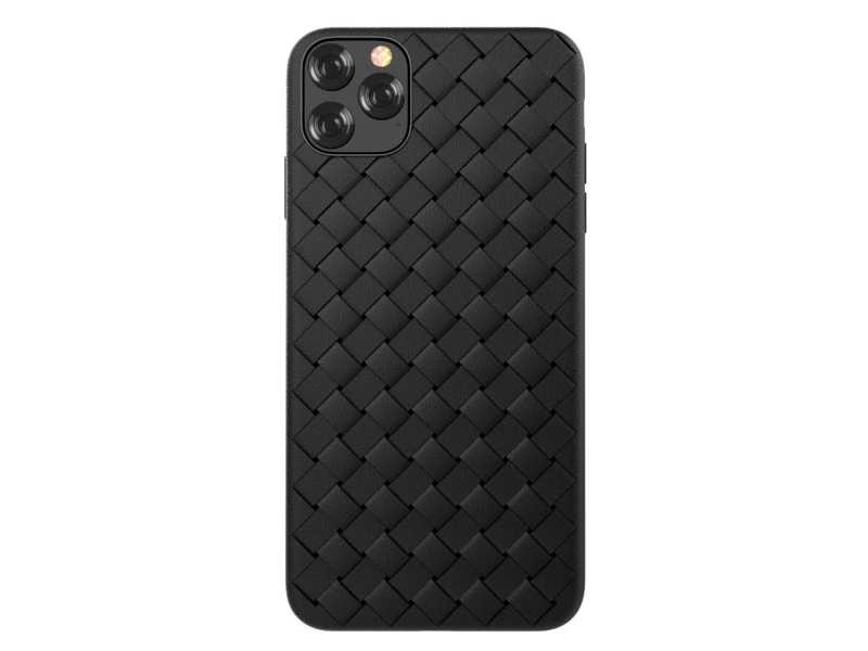 Devia Woven Pattern Design, Cover, Apple, Iphone 11 Pro, 14,7 Cm (5.8"), Schwarz