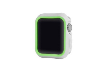 Devia Dazzle, Cover, Smartwatch, Grøn, Sølv, Apple, Watch 4 40Mm, Støvresistent, Ridseresistent