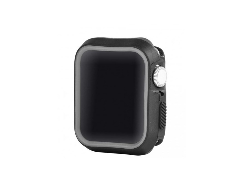 Devia Dazzle, Hülle, Smartwatch, Schwarz, Grau, Apple, Watch 4 40Mm, Staubresistent, Kratzresistent