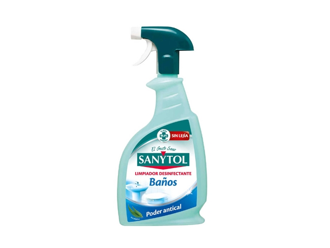 Ac Marca Sanytol, Badeværelse, Rengøringsmiddel, Væske, Spray, Grøn, 750 Ml