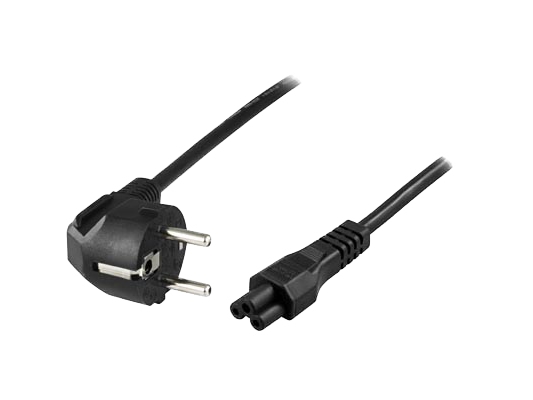 Earthed Lszh Cable, Unit & Wall Socket, 2M, Black