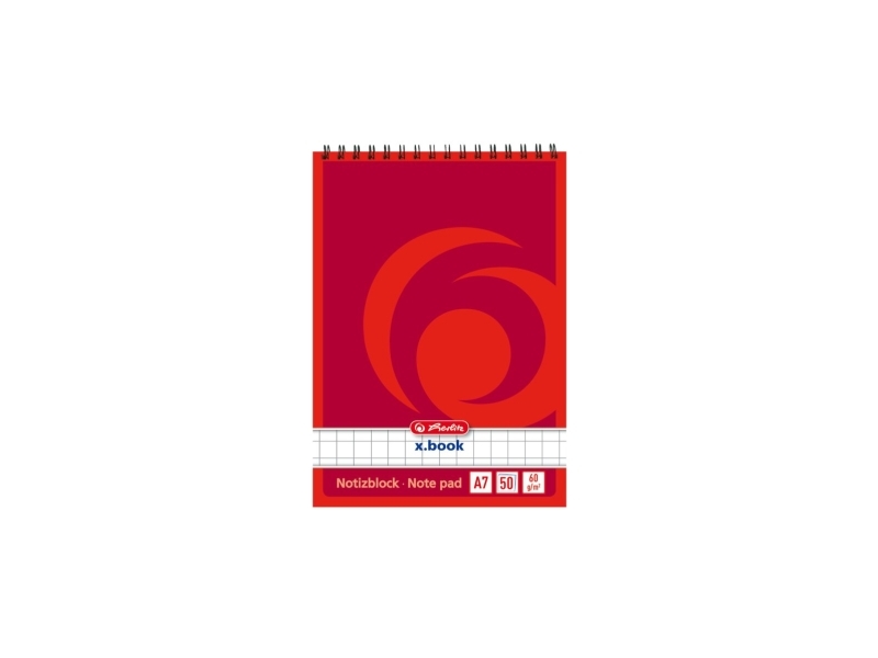 Herlitz 110734, A7, 50 Blätter, 60 G/M², Universal