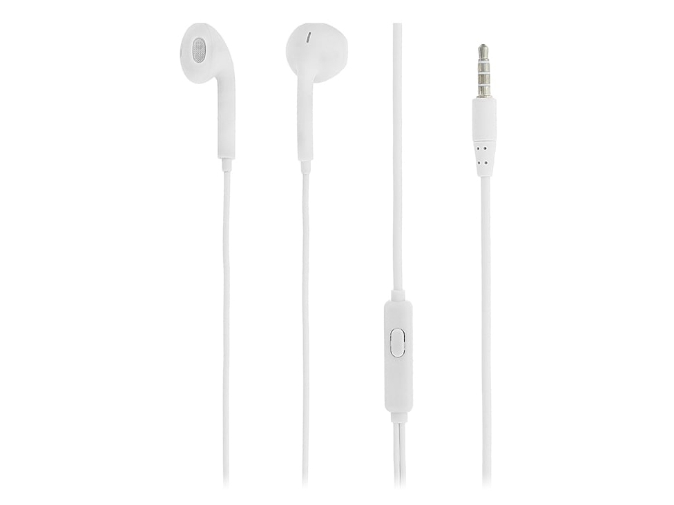 Tellur In-Ear Headset Fly, Noise Reduction Memory Foam Ear Plugs White