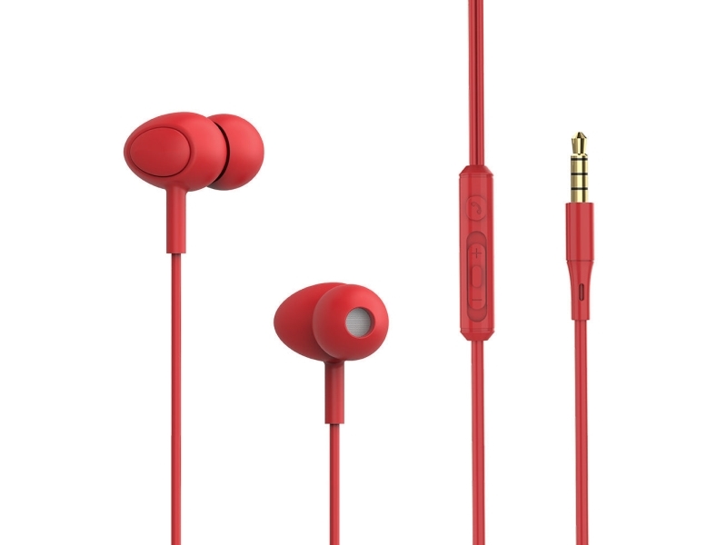Tellur Tll162301, Ledningsført, Opkald/Musik, 20 - 20000 Hz, 10,9 G, Headset, Rød