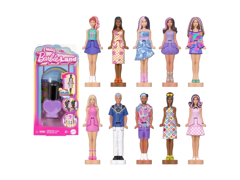 Barbie Mini BarbieLand CDU, Minidukke, Hunstik, 4 År, Pige, 70 mm, 25 g