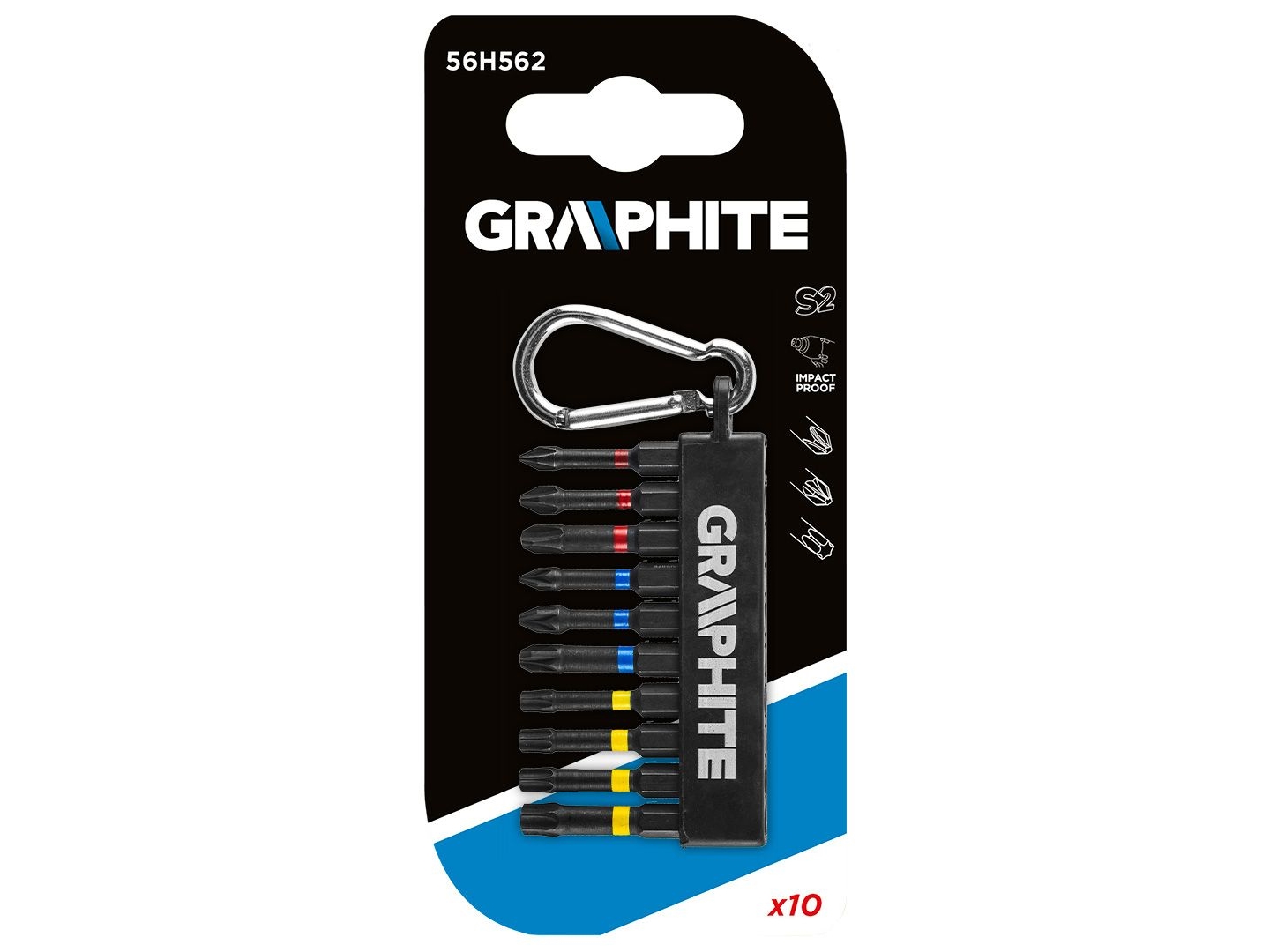 Graphite 56H562, 1/4", 50 Mm, 106 G, Blister