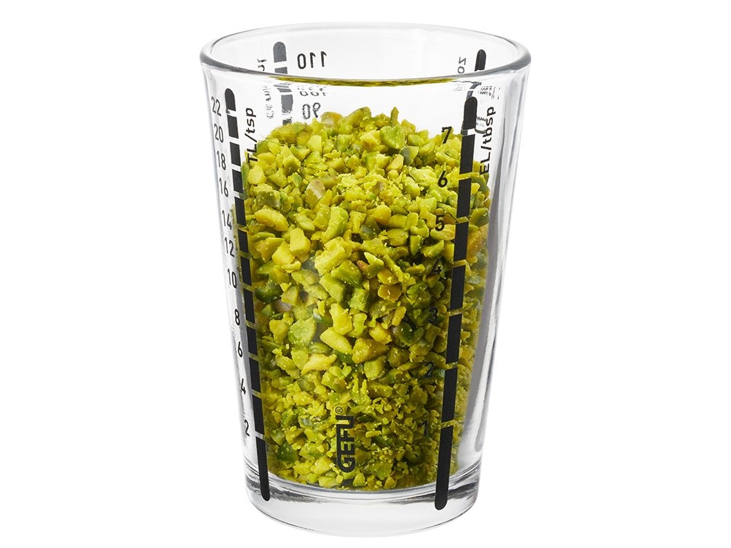 GEFU MESSI, 0,1 L, ml, oz, Glas, Transparent, 0 - 95 °C, 84 mm