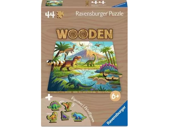 Ravensburger 12004084, 44 Pc(S), Dinosaurs, 6 Yr(S)