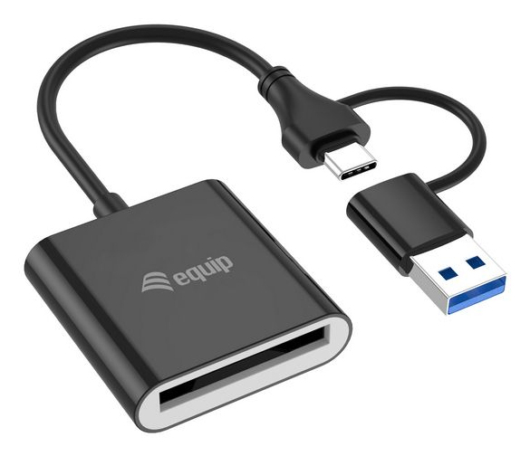 Equip 245461, Cfexpress 2.0 Type B, Schwarz, 10000 Mbit/S, Usb 3.2 Gen 2 (3.1 Gen 2) Type-C, 38,6 Mm, 11 Mm