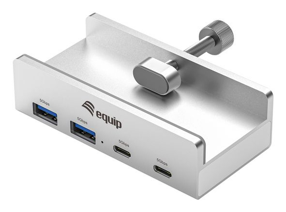 Equip 128967, Usb 3.2 Gen 1 (3.1 Gen 1) Typ-A, Usb 3.2 Gen 1 (3.1 Gen 1) Typ-A, Usb 3.2 Gen 1 (3.1 Gen 1) Typ-C, 5000 Mbit/S, Aluminium, Aluminium, U