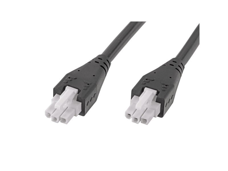 Molex 3 Way Female Mini-Fit Jr. To 3 Way Female Mini-Fit Jr. Wire To Board Cable, 2M