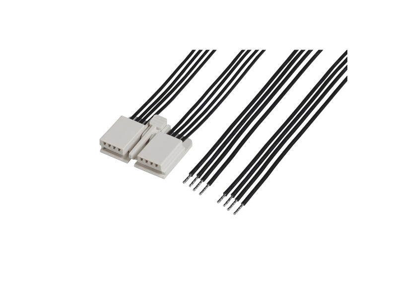 Molex 4 Way Edgelock Unterminated Wire To Board Cable, 100Mm