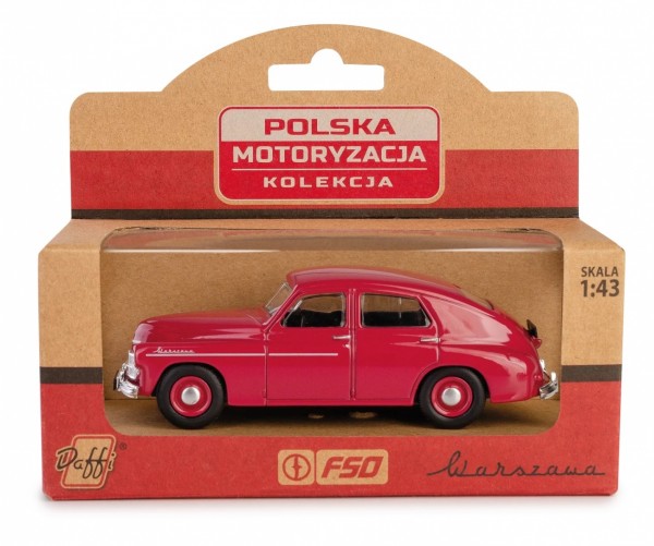 Figurin Papo Collection kommunistiska Warszawa M20 rödbrun | Hobby - Samlar- och monteringsmodeller - Fordon | GameStuff