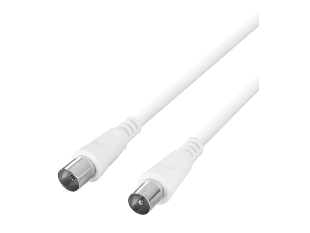 Deltaco 150003, 3 M, Iec, Iec, Weiß