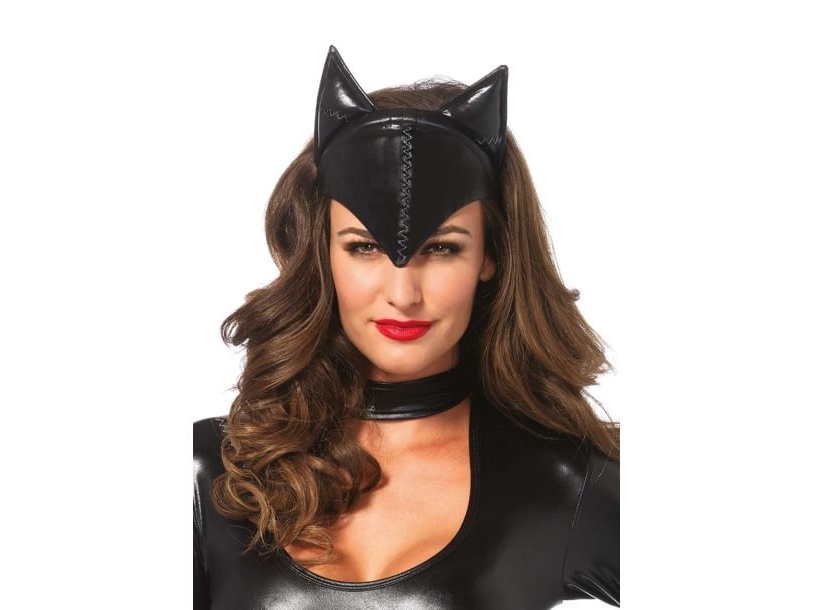 Katzen-Haarreif Mit Maske