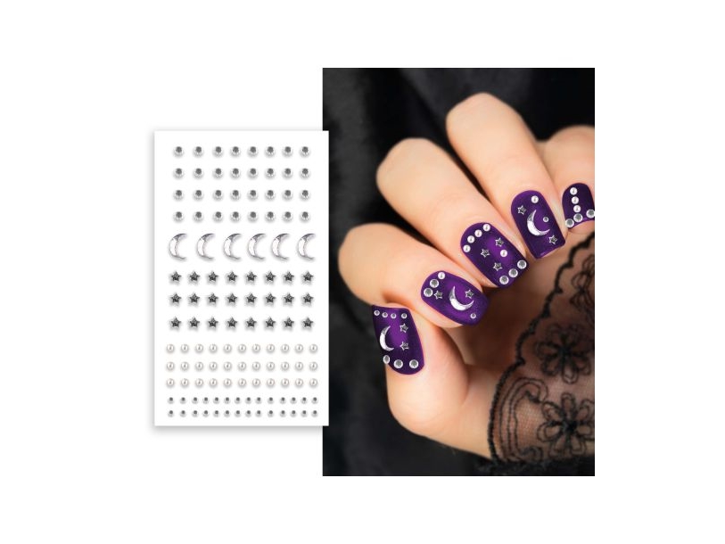 Silberne Nagelsteine