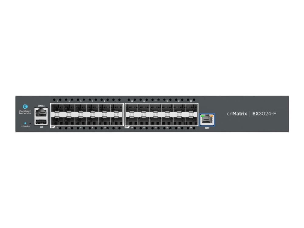 Cambium Networks Mxex3024xfxa00, Managed, L2/L3, Rack-Einbau, 1U