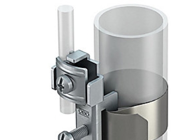 Klämmor för 3/8 - 6 från 2,5 till 25 mm², L = 555 mm klämmor i mässing / rostfritt stål | EL Artiklar - Elcentral - Klämmor & Rackklämmor | GameStuff