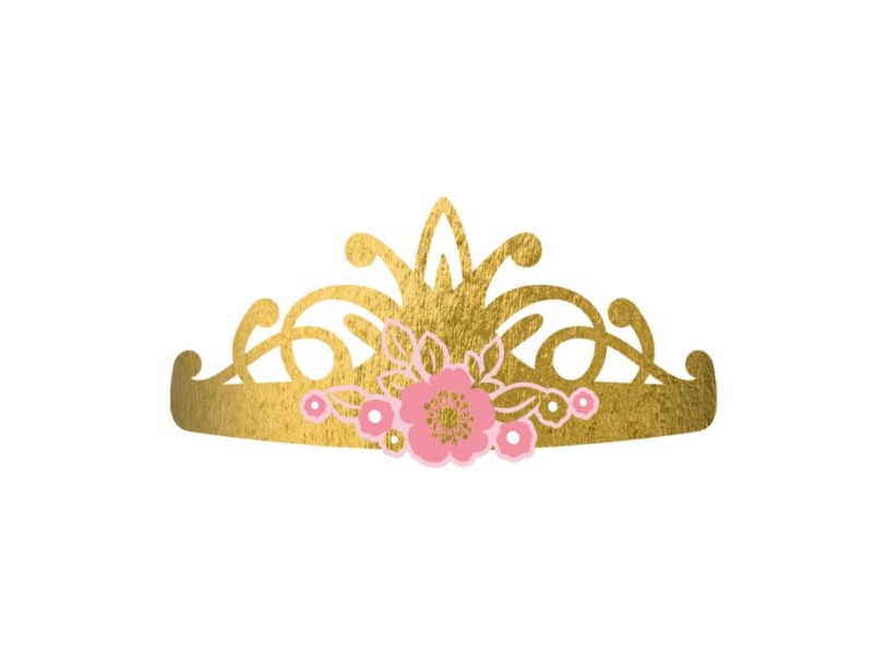 Princess For A Day Tiara, 8 Stk