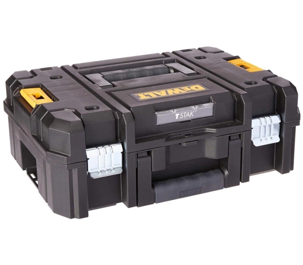 DeWALT DWST83345-1, Svart, Gul, Skum, Dammresistent, Vattentålig, Vattentät, 440 mm, 333 mm, 162 mm