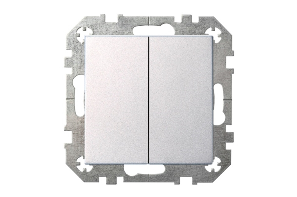 Liregus Two Way Switch Ip6+6-10-001-01 Metal Ep