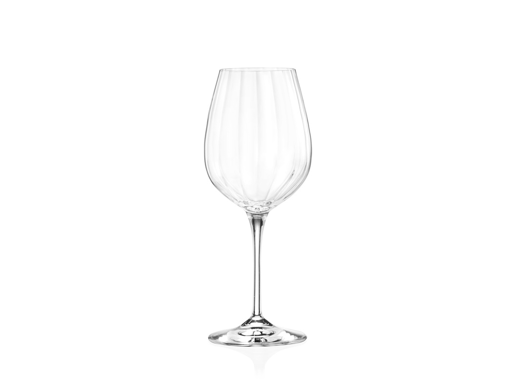 Rcr Crystal Wine Glasses Optiq, 450 Ml, 6 Pcs.