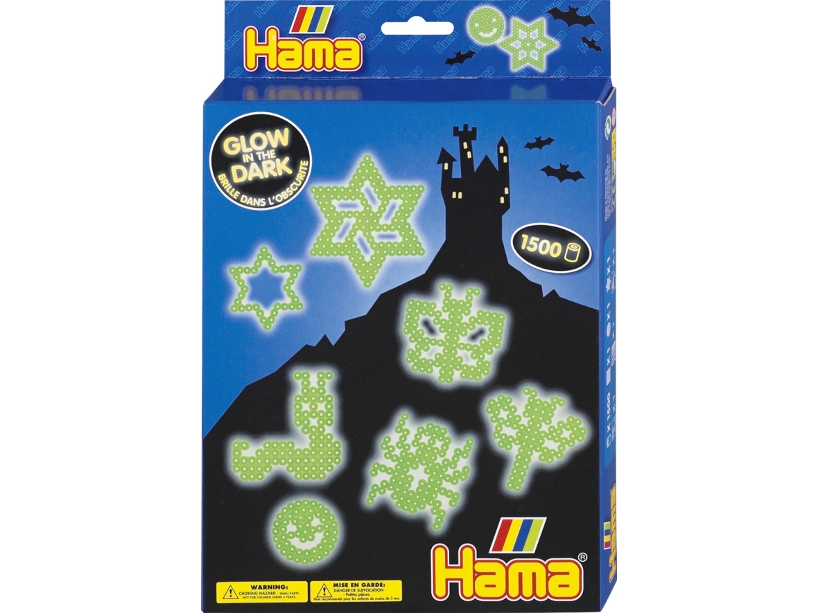 Hama B?gelperlen midi Nachtleuchtend, Geschenkpackung Durchmesser B?gelperle midi: 5,0 mm - 1 St?ck (3414) | Skola & Hobby - Konsthantverk - Handgjorda produkter | GameStuff