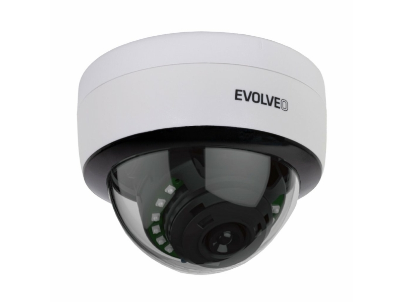 Evolveo Detective Poe8, Ip-Sicherheitskamera, Draußen, Kabelgebunden, Zimmerdecke, Schwarz, Weiß, Dome