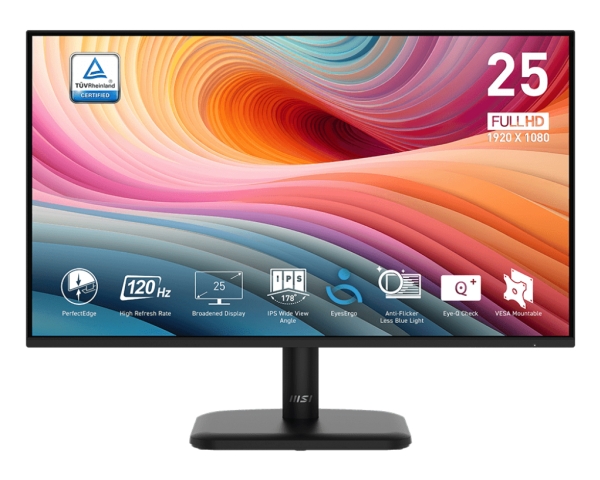 Pro Mp251lde E2 24,5" (62Cm) Ips 120Hz Hdmi Si-Ware
