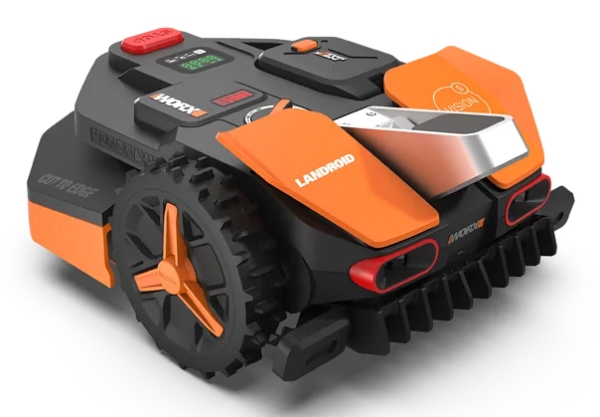 WORX Vision AI S250, Robotgräsklippare, 250 m², 18 cm, 3 cm, 6 cm, Roterande blad | Trädgården - Trädgårdsmaskiner - Batteri gräsklippare | GameStuff