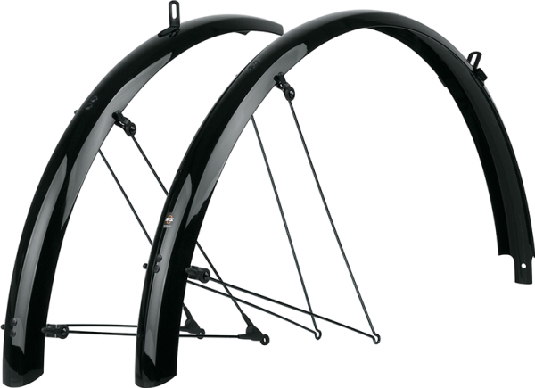 Paneluppsättning 28 SKS Bluemels Basic 45mm svart | Cykling - Cykelutrustning - Stänkskärmar för cyklar | GameStuff