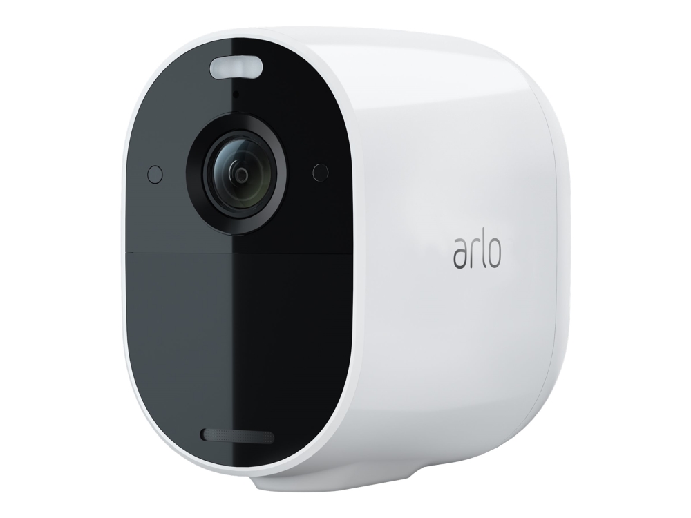 Arlo Essential - Netværksovervågningskamera - Indendørs, Udendørs - Vejrfast - Farve (Dag/Nat) - 4 Mp - 2560 X 1440 - Audio - Trådløs - Wifi (Pakke M